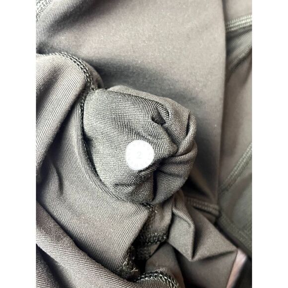 Lululemon Wunder Under Hi-Rise Tech Mesh 28" Dark Olive Size 2 New - Picture 5 of 7